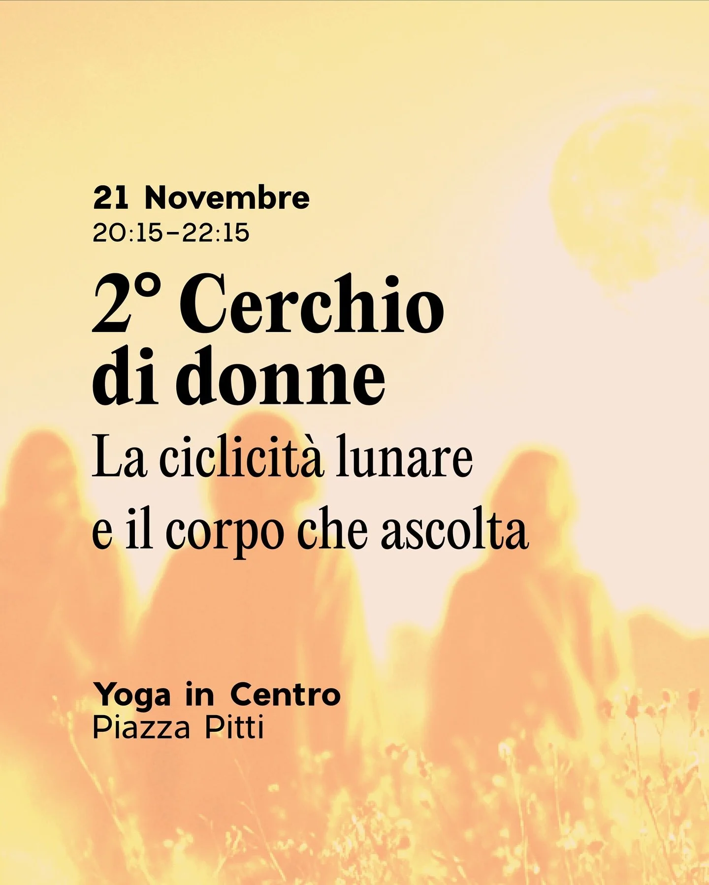 Conoscere e sentire il proprio ritmo naturale permette di vivere con pi&ugrave; equilibrio, di accogliere i cambiamenti con fluidit&agrave; e di stare bene nel corpo e nelle emozioni.

Come la luna, anche noi attraversiamo fasi: momenti di espansione