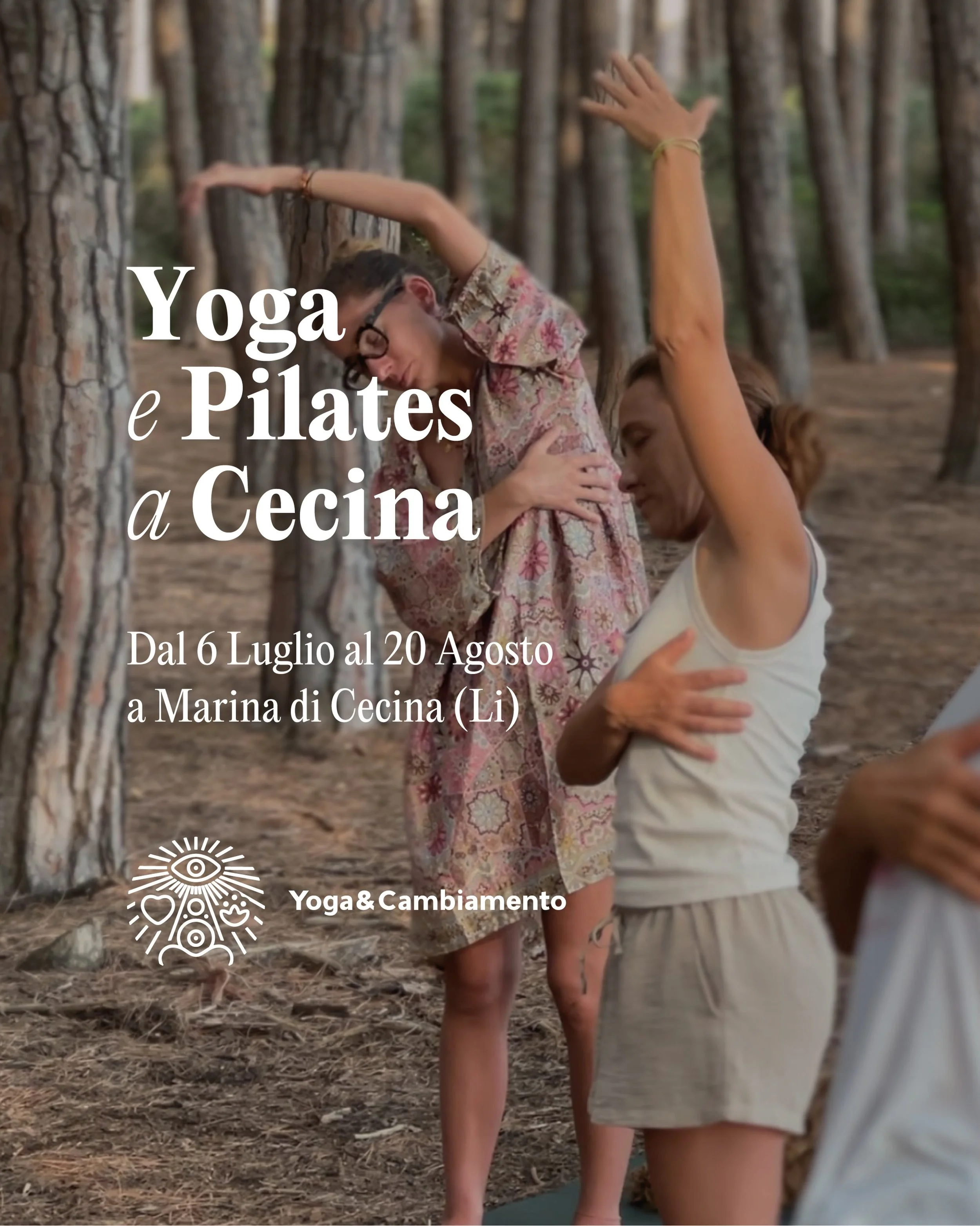 Muoversi &egrave; il modo migliore per amarsi.

Da quest&rsquo;estate, alle lezioni di yoga in pineta si affiancano due nuove classi di movimento al Centro Zohar di Marina di Cecina.

Ecco gli orari aggiornati delle lezioni.

📍 Centro Zohar &ndash; 