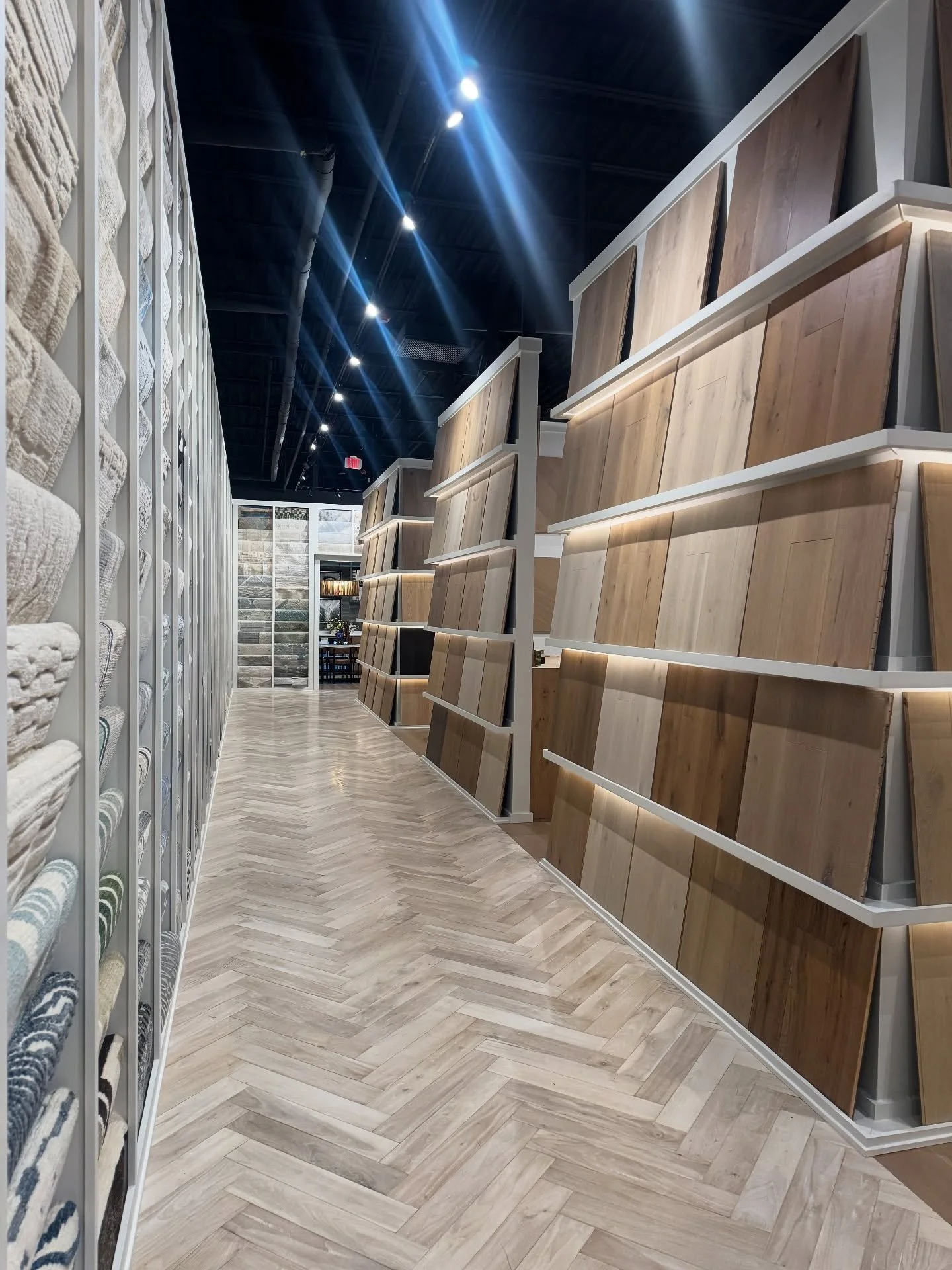 Our showroom is officially open &amp; we can&rsquo;t wait for you to stop by! 
.
Contact us anytime to make an appointment&mdash;we look forward to making all of your flooring dreams come true! 💫