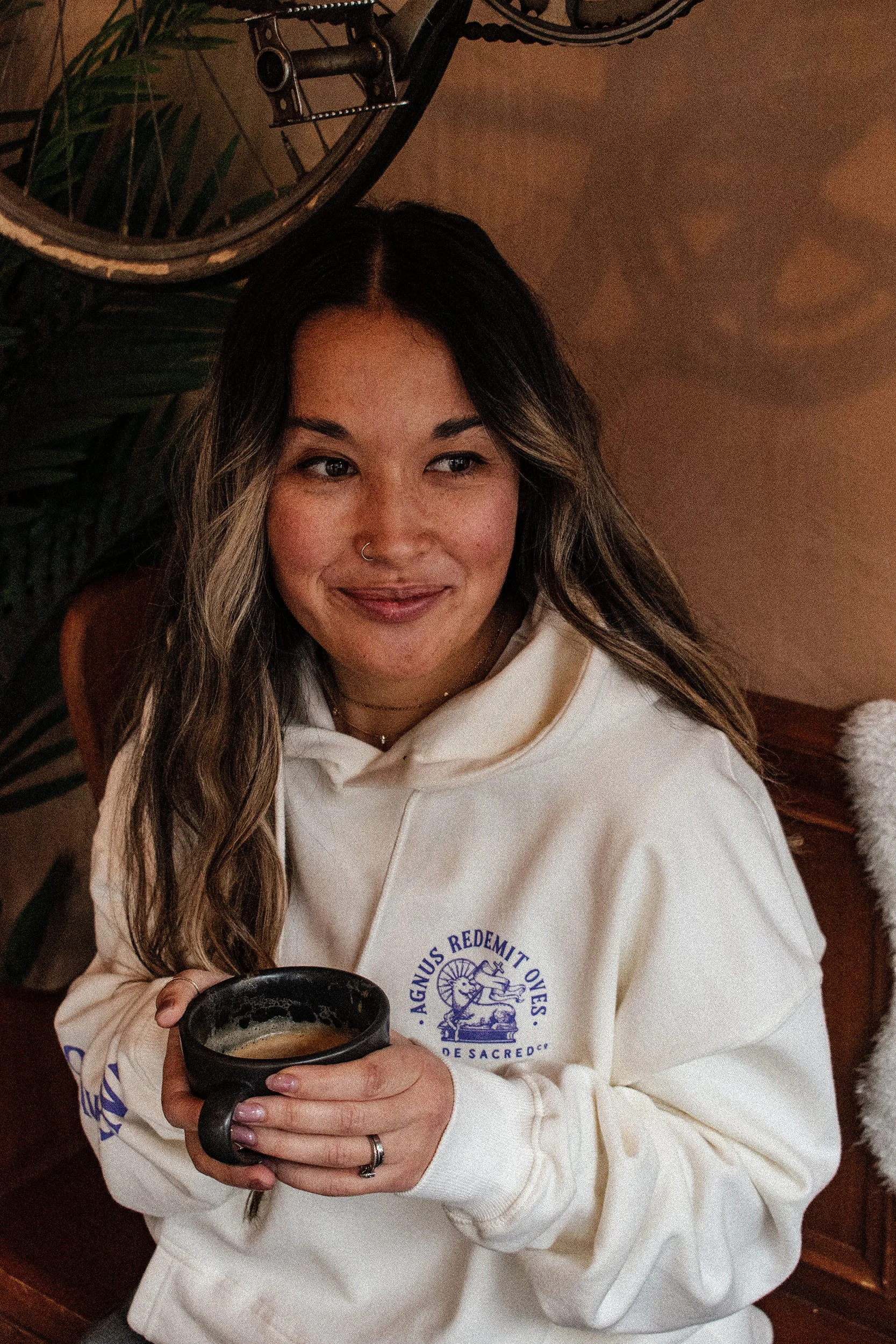 Agnus Vanilla Hoodie