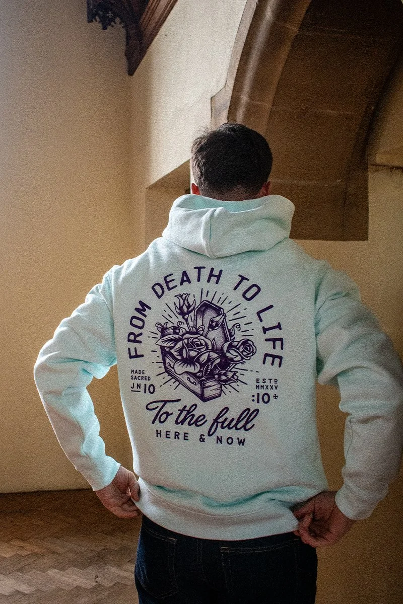 To The Full Hoodie Seafoam