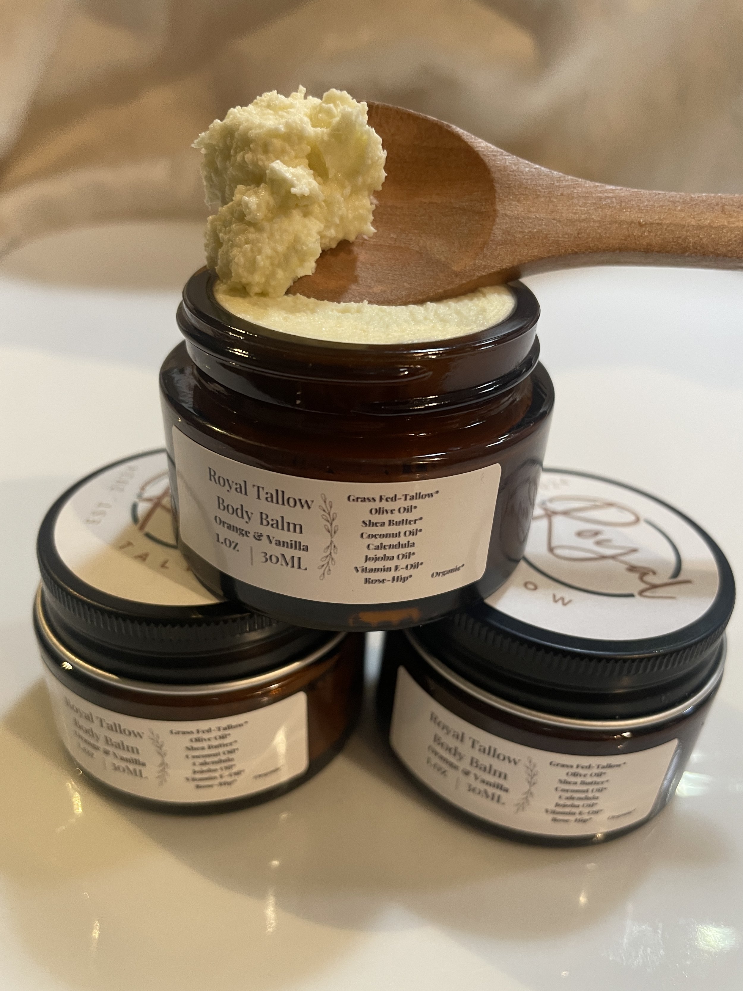 Orange and Vanilla 1oz Tallow