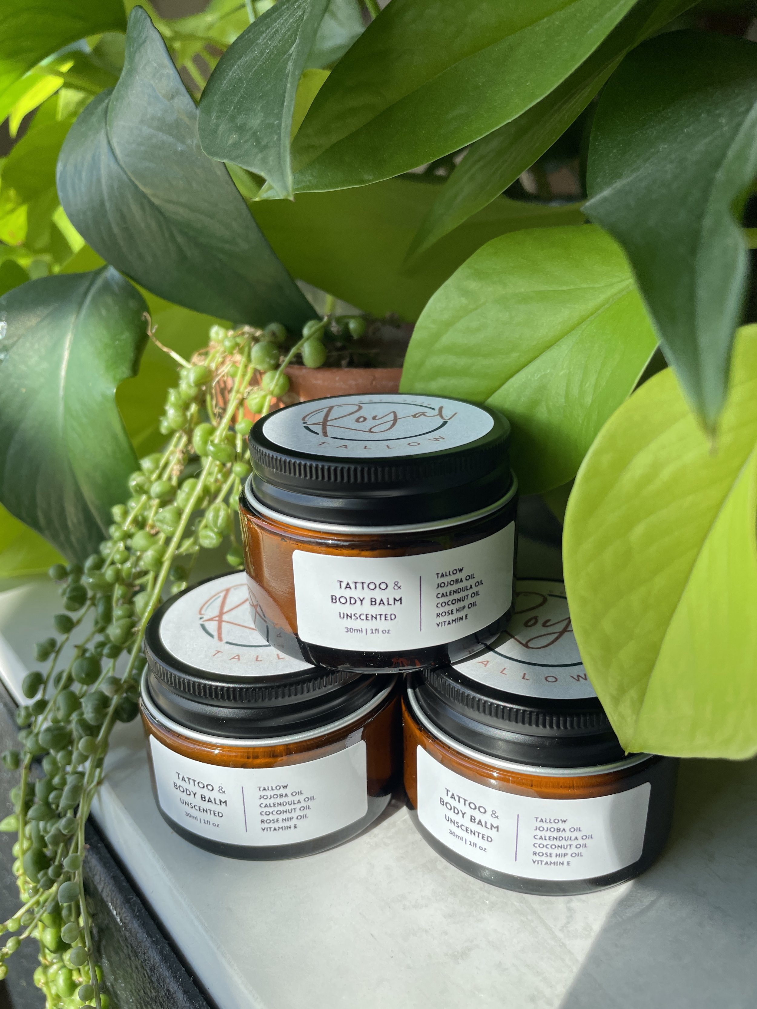 Unscented Tallow 1oz