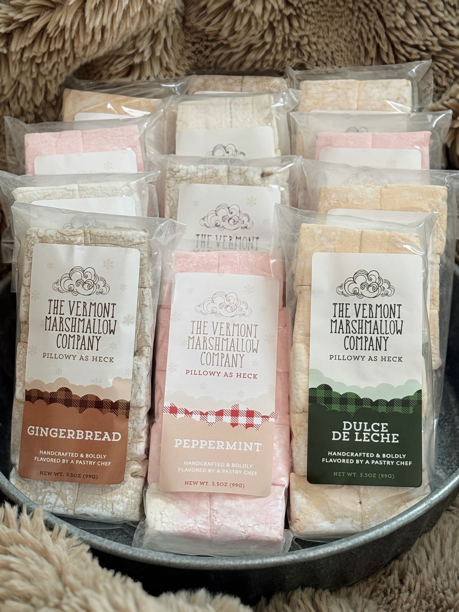 Check out these amazing hand-crafted marshmallows by @vermontmarshmallow ! 😍Stop by HHF store and pick up some of these beauties to add to your holiday season! These pillows of goodness would be top tier stocking stuffers! They go perfectly in hot c