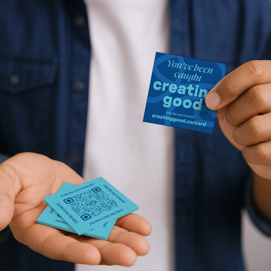 Caught Creating Good physical cards