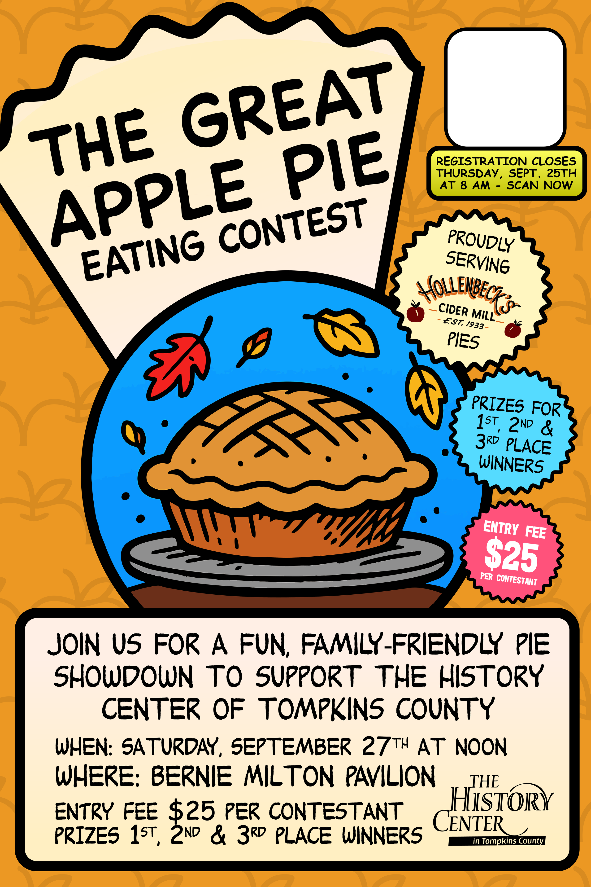 The Great Apple Pie Eating Contest