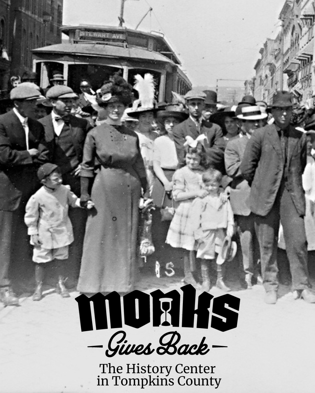 Monks Gives Back for The History Center in Tompkins County