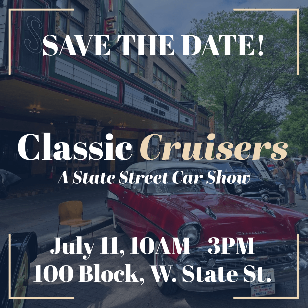 Classic Cruisers: A state St Car show from Downtown Ithaca Alliance