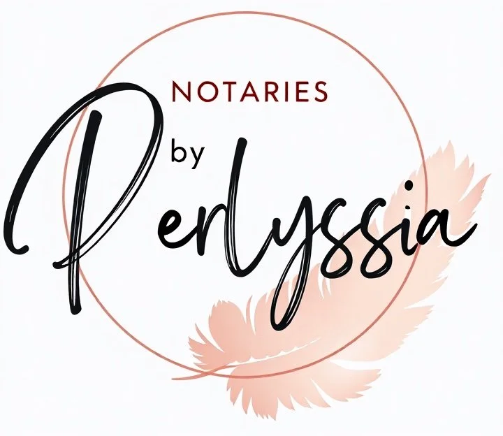 Notaries by Perlyssia logo