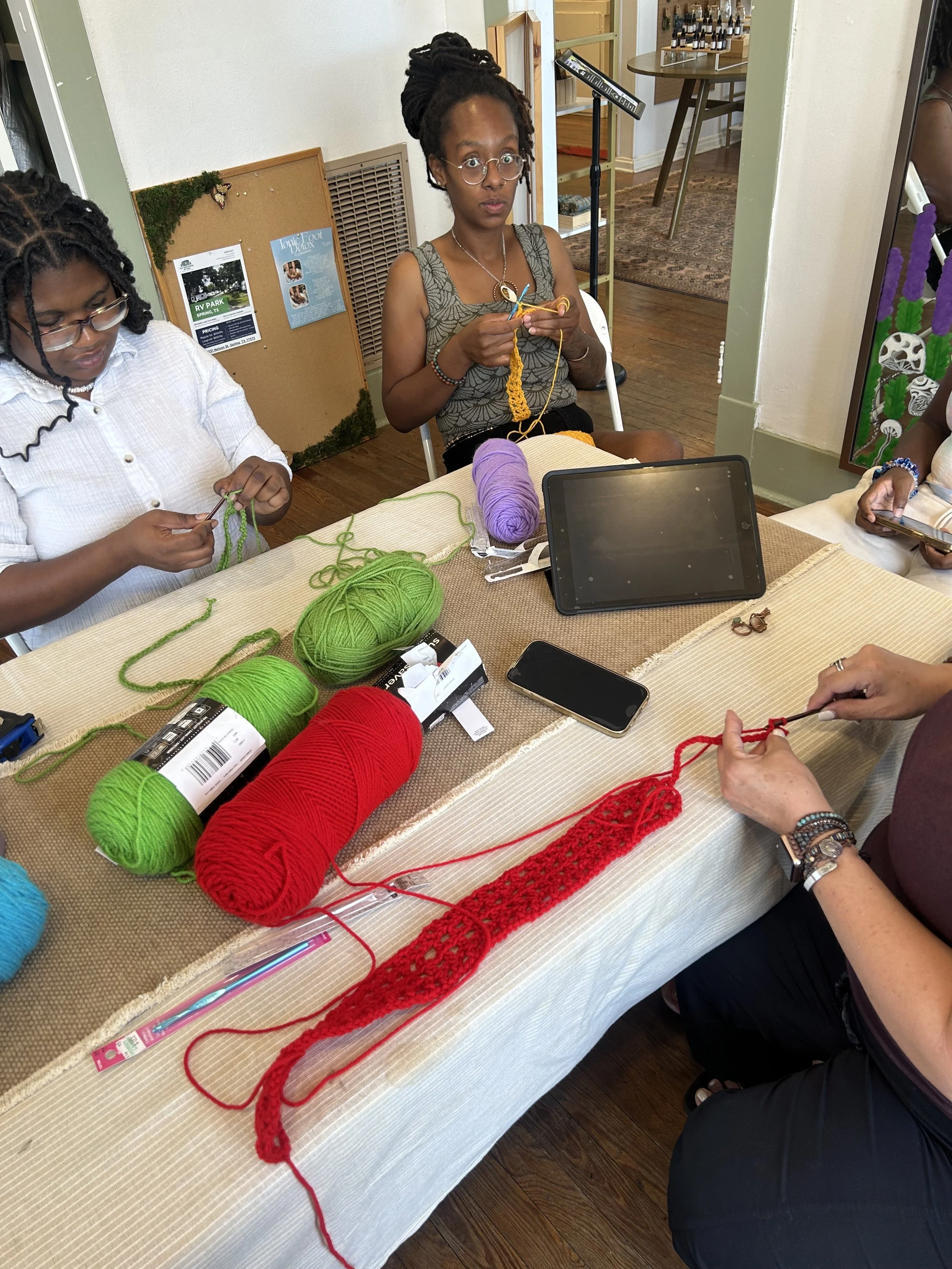 Monthly Crochet Workshop