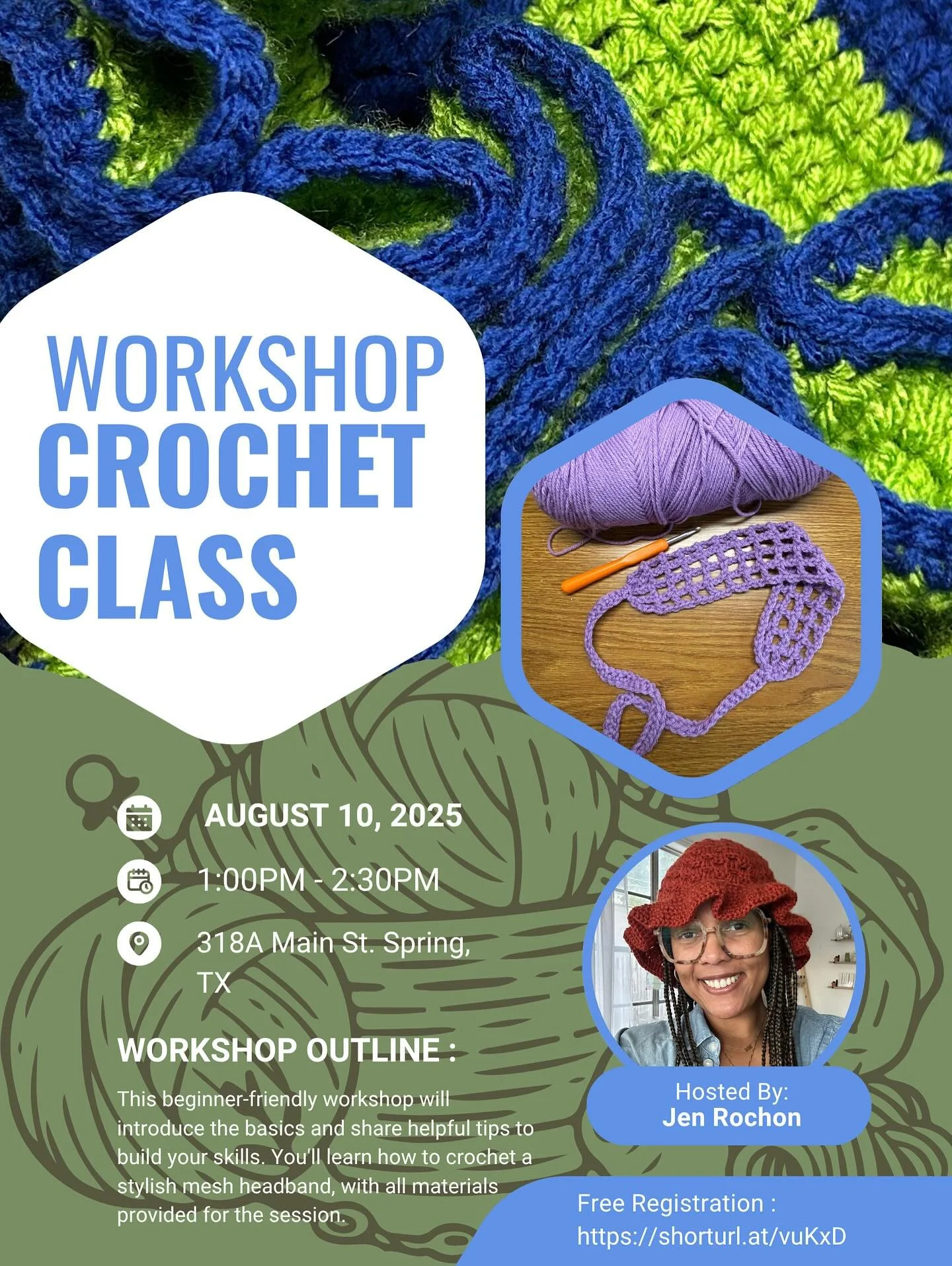 BACK IN ACTION! 🧶Join Me for a Monthly Crochet Workshop!
Meet me at @plantandstone every second Sunday of the month for a cozy and creative crochet session!

🗓️ First class: Sunday, August 10th
🕐 Time: 1:00 PM
📍 Location: @_plantandstone_ 
💸 Cos