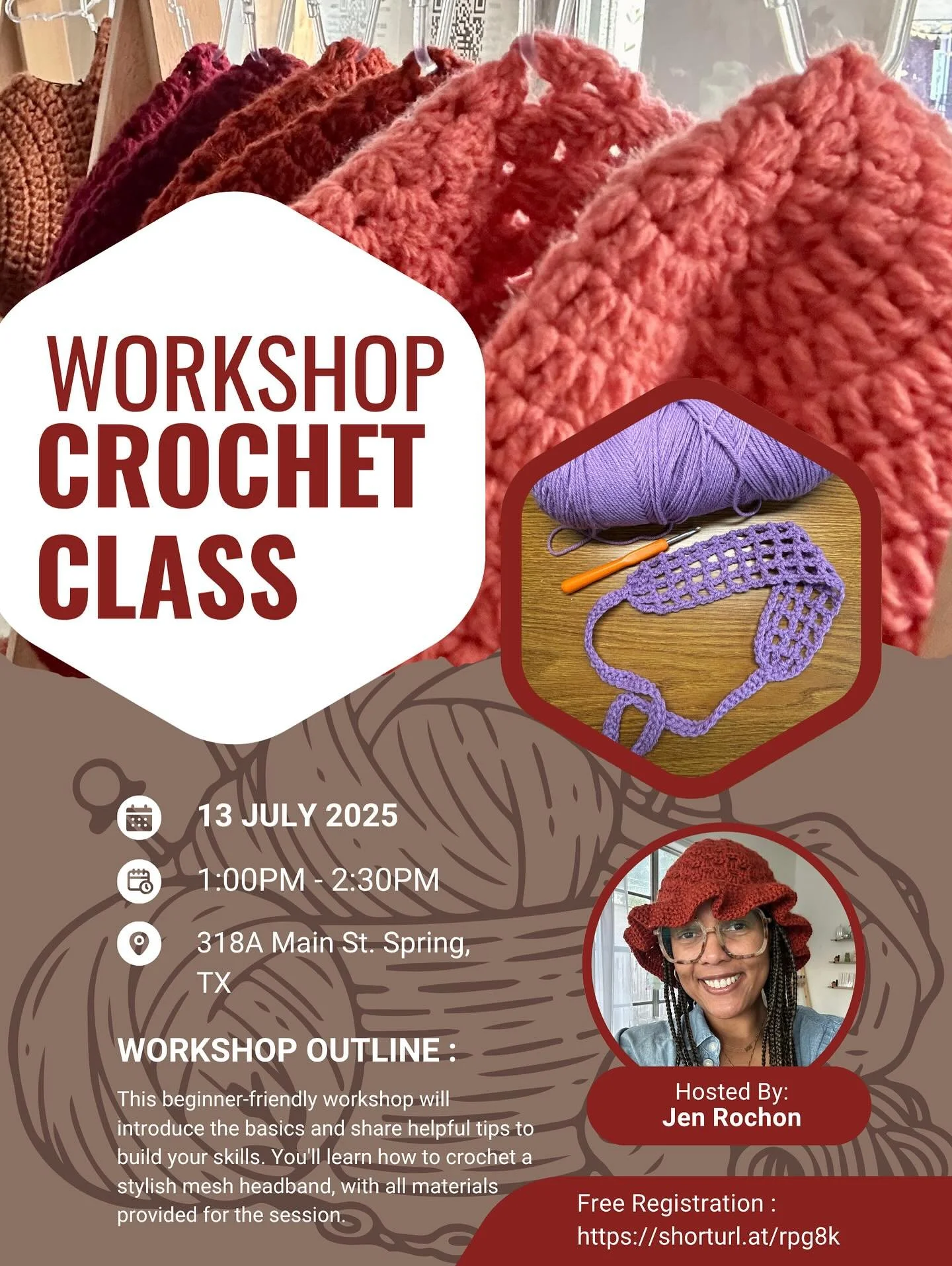 🧶Join Me for a Monthly Crochet Workshop!
Meet me at @plantandstone every second Sunday of the month for a cozy and creative crochet session!

🗓️ First class: Sunday, July 13th
🕐 Time: 1:00 PM
📍 Location: @_plantandstone_ 
💸 Cost: FREE
📦 Materia