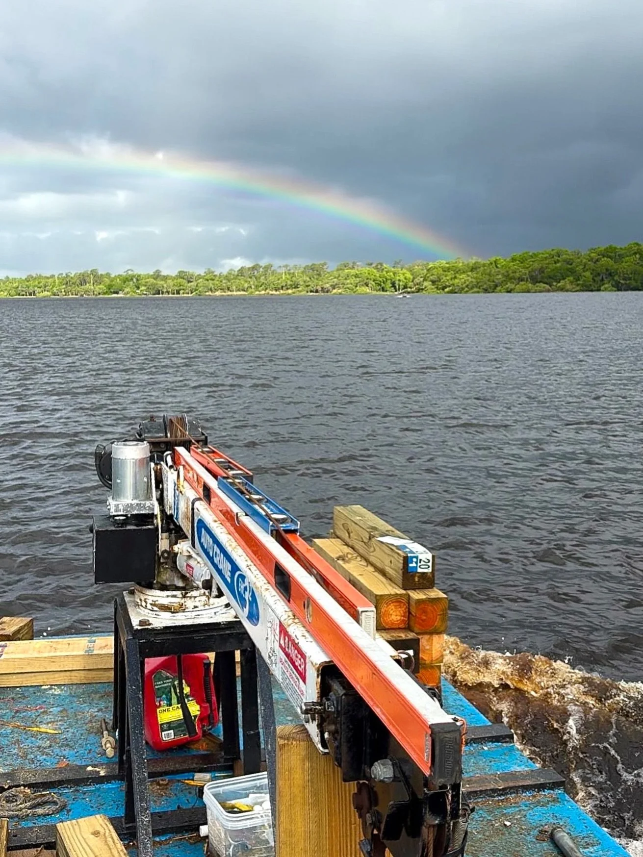 Weather might look good from the dock&hellip; until you&rsquo;re trying to build one in it. 🌧️🌊

Last week was full of storms and rain &mdash; and honestly, that can be tougher than the Florida heat. When the weather turns, everything changes.

If 