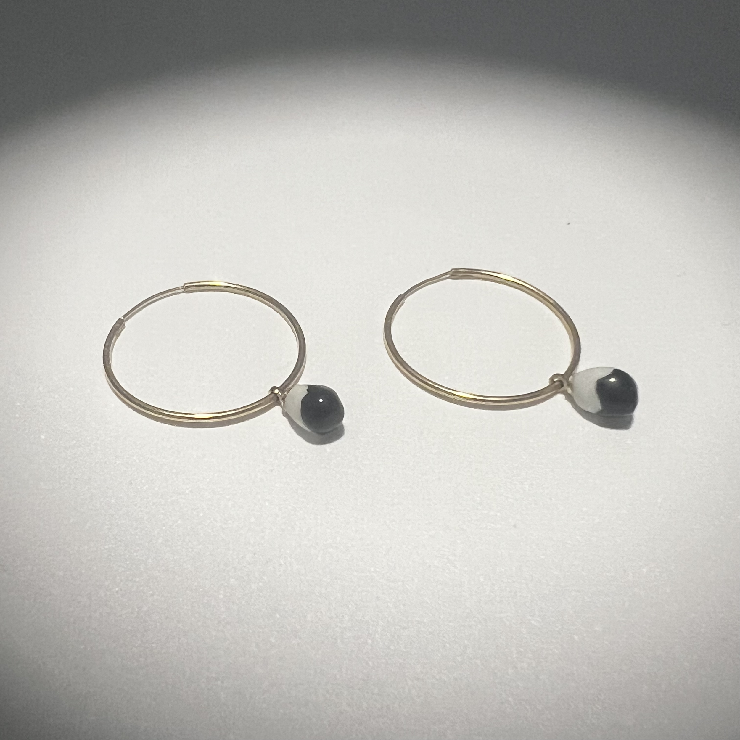 Drops | Porcelain Hoops