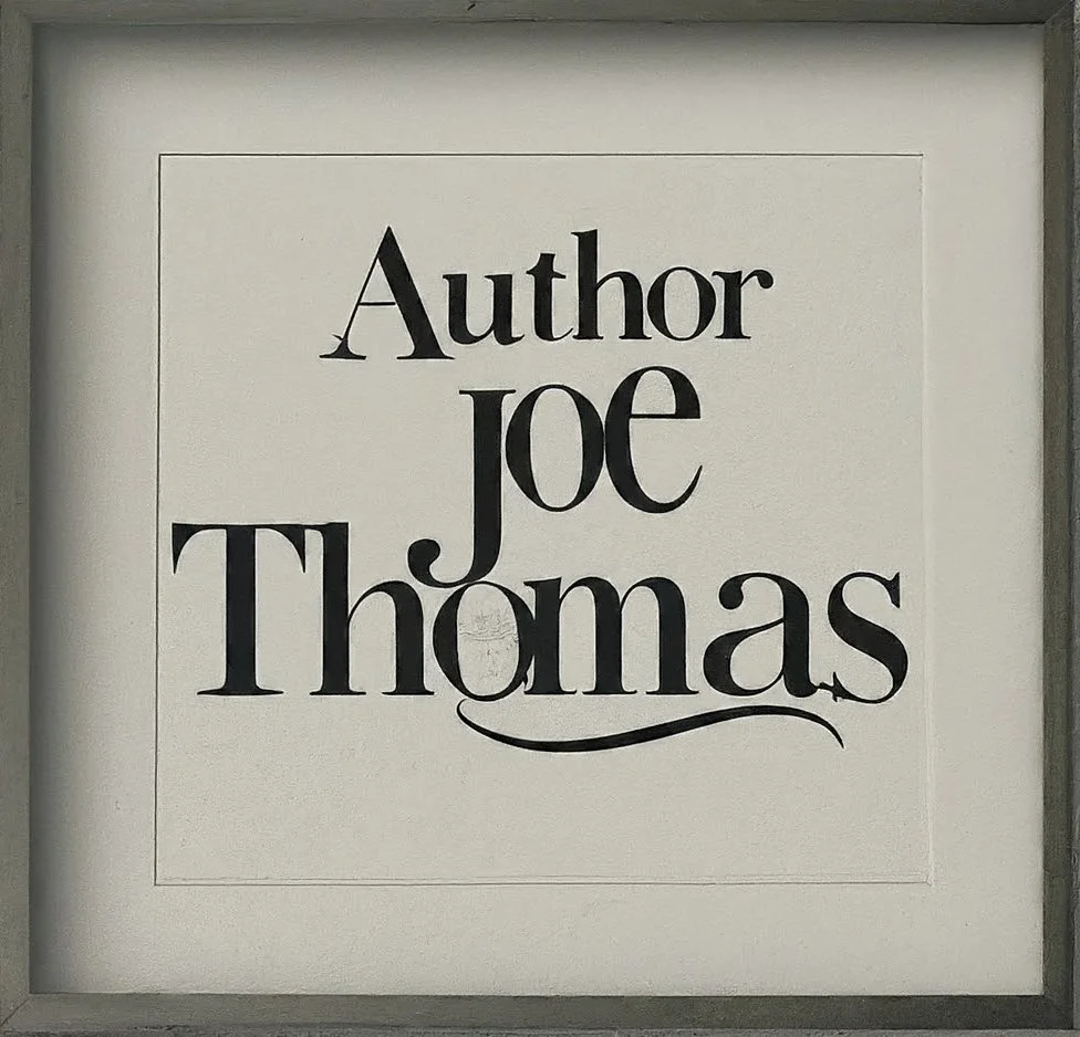 Author Joe Thomas