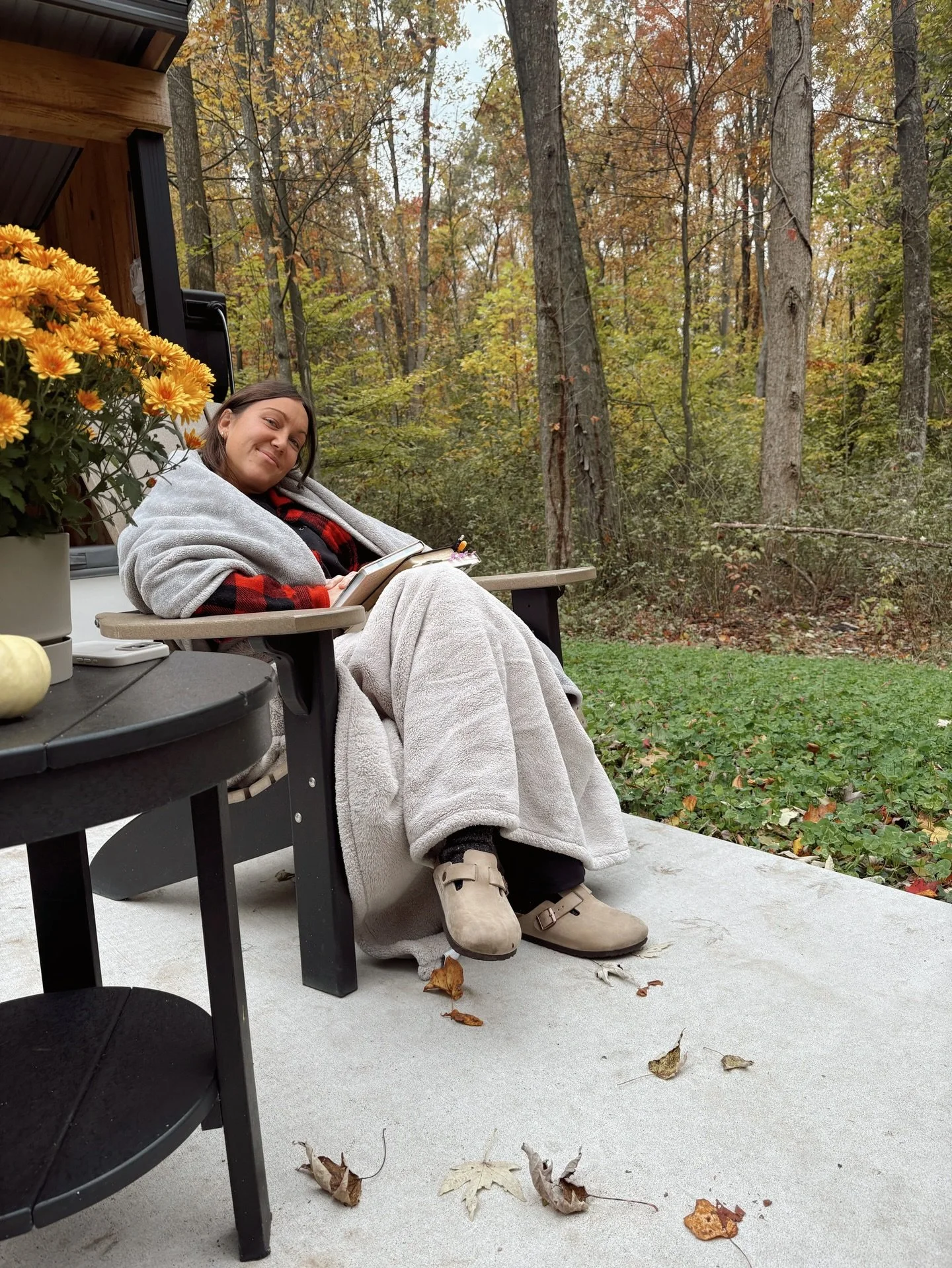 Hey you,

If you&rsquo;re just trying to &ldquo;get through&rdquo; today&mdash;would you stay here a moment?

I remember some years where Thanksgiving didn&rsquo;t sound so fun. A holiday centered around food was wildly intimidating when I had spent 