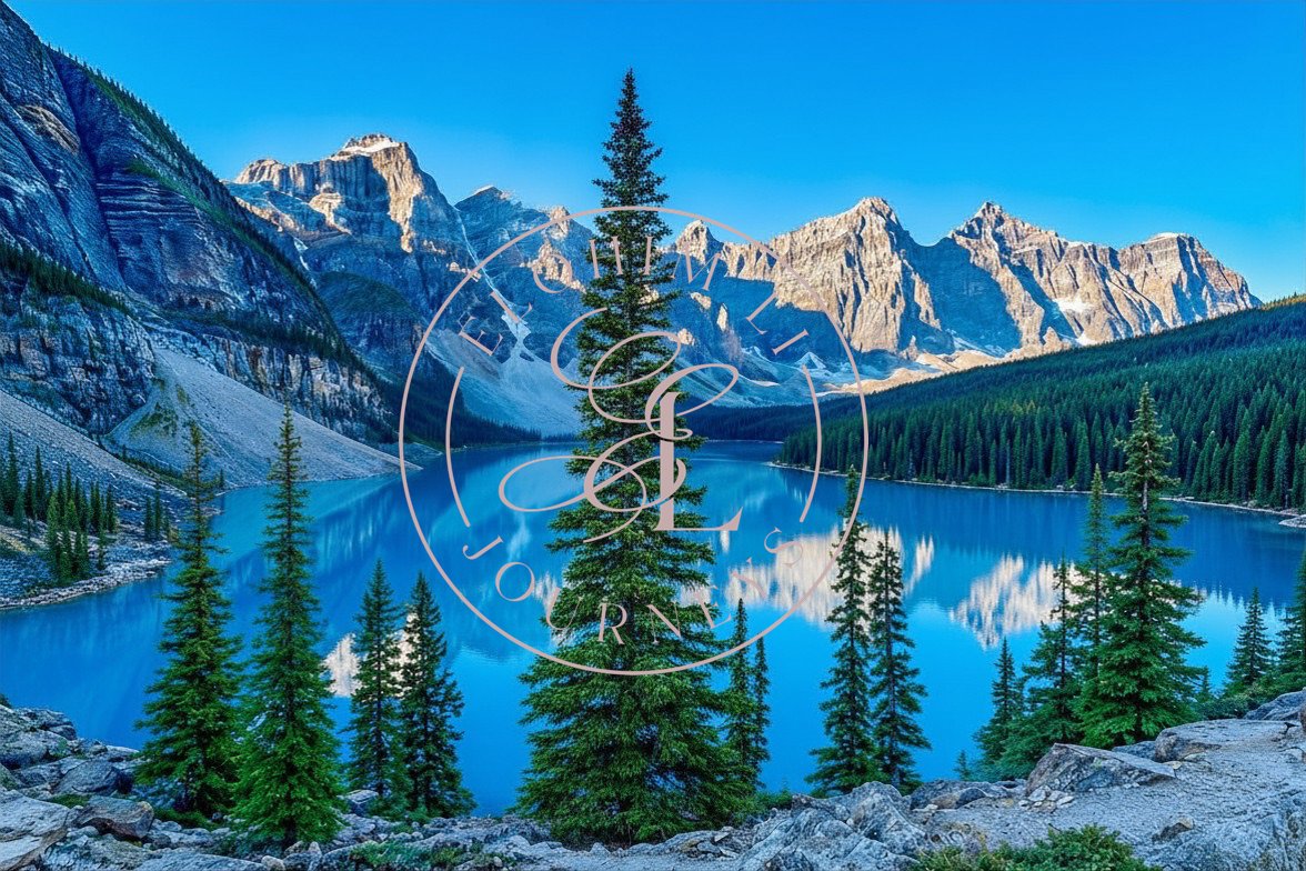 Reflejos en el lago Moraine, Montañas Rocosas canadienses