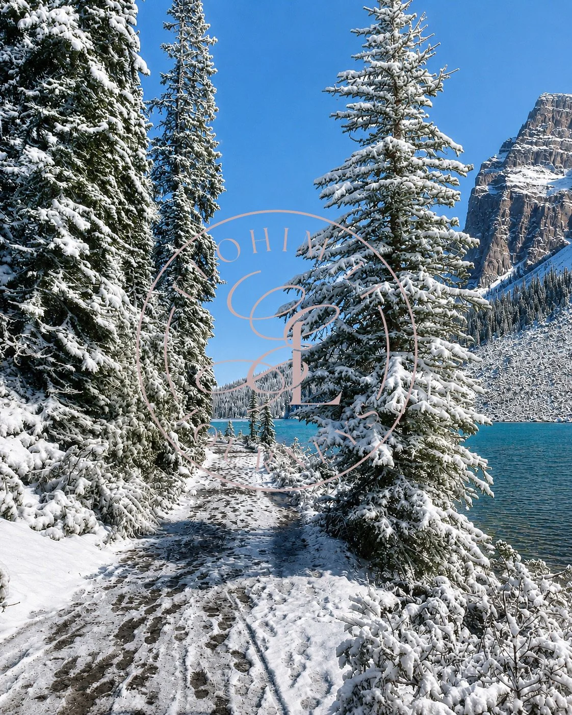 Invierno en Lake Louise, Parque Nacional de Banff