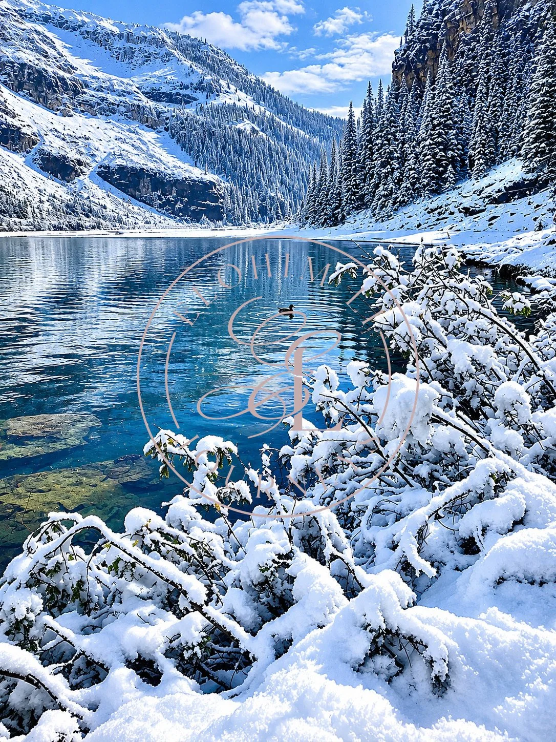 Invierno en Lake Louise, Parque Nacional de Banff