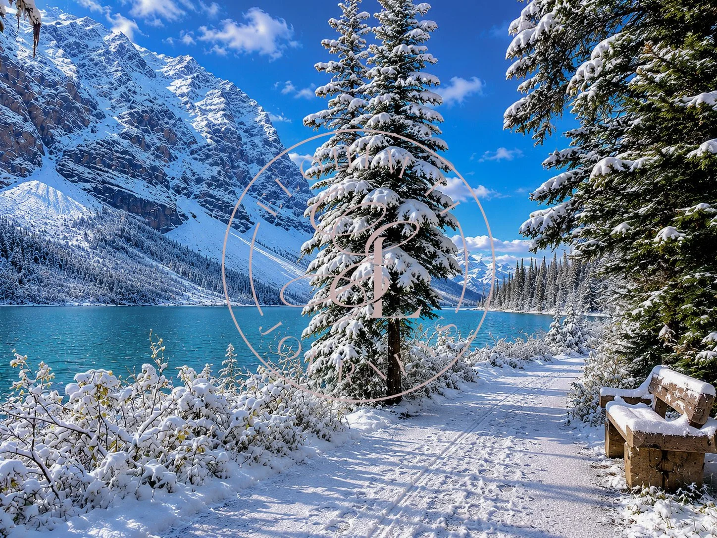 Invierno en Lake Louise, Parque Nacional de Banff