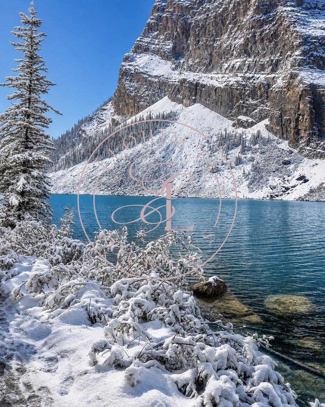 Invierno en Lake Louise, Parque Nacional de Banff