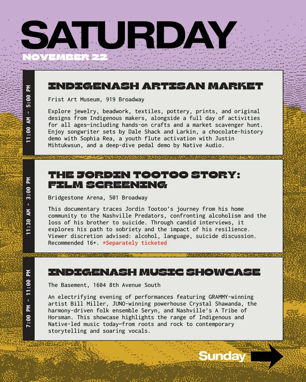 Schedule — IndigeNash