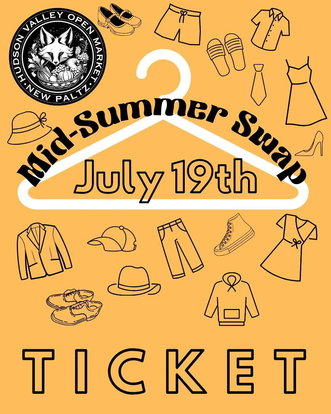 This Saturday is the SWAP!
Here's the swap schedule:
8am-10am - Drop Your Last Minute Swaps with Laura
11am-2pm - SWAP! For ticket-holders:)
2pm-3pm - Anyone (even without tickets) take anything you need or want from the remaining items!
XO. Laura.
#