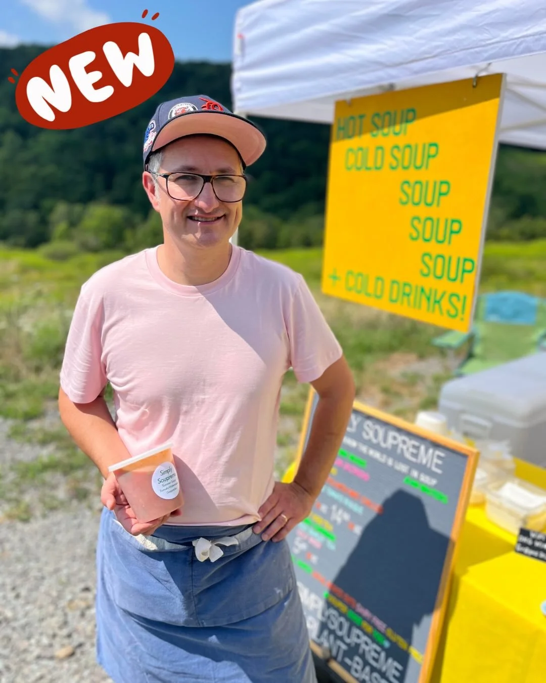 &hearts;️Look who&rsquo;s joining us this season!! @simplysoupreme will be with us every Saturday!! Soup soup soup!