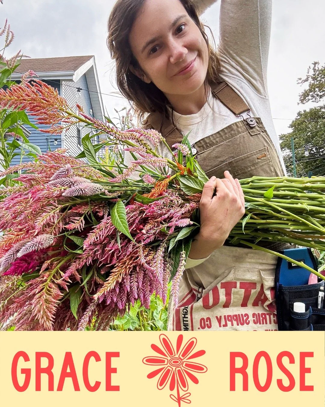 Hey now! Guess who will be with us EVERY SATURDAY starting June13?! ❤️Grace Rose Flowers is a small, locally owned flower farm in Prattsville, NY, founded by Hannah Seligson and Ryan Evers. They grow seasonal blooms using regenerative, sustainable pr