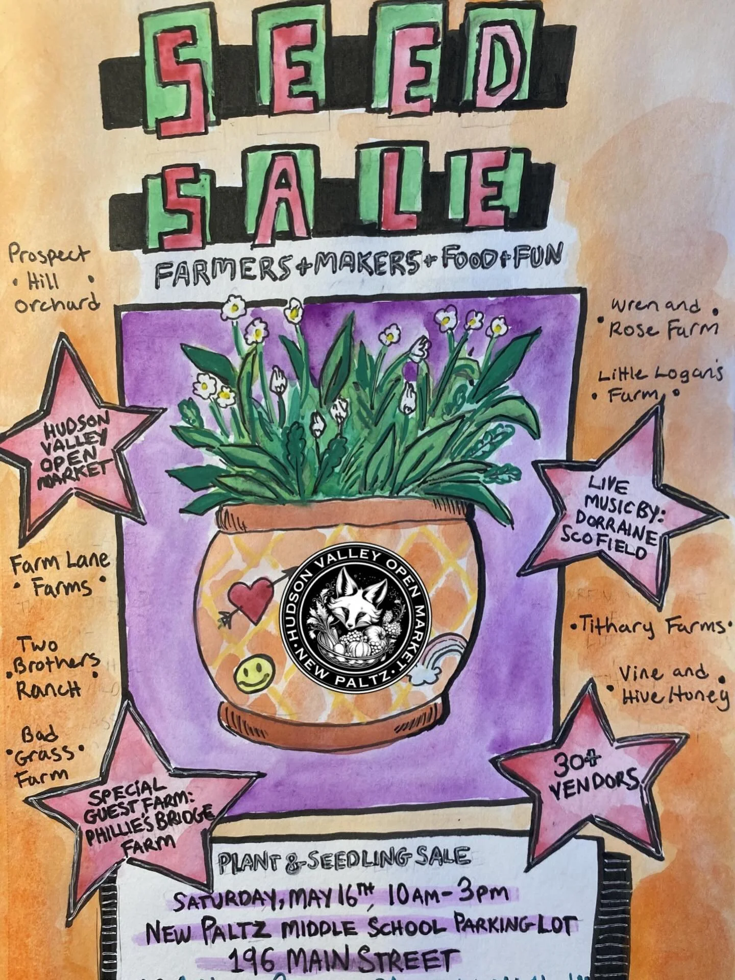 Our annual plant and seedling sale is on May 16! Come get your garden started with us! Featured farms:: @farmlanefarmsllc @twobrothersranch2223 @badgrassfarm @littlelogansfarm @prospecthillorchards @tittaryfarms @graceroseflowers @wrenandrosefarm @vi