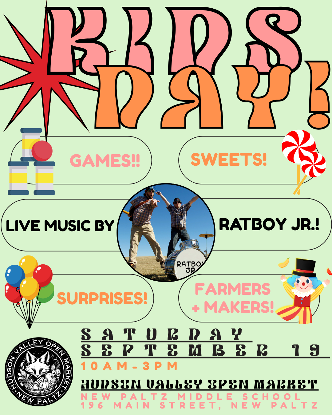 KiDs DaY @ ThE MaRkEt!