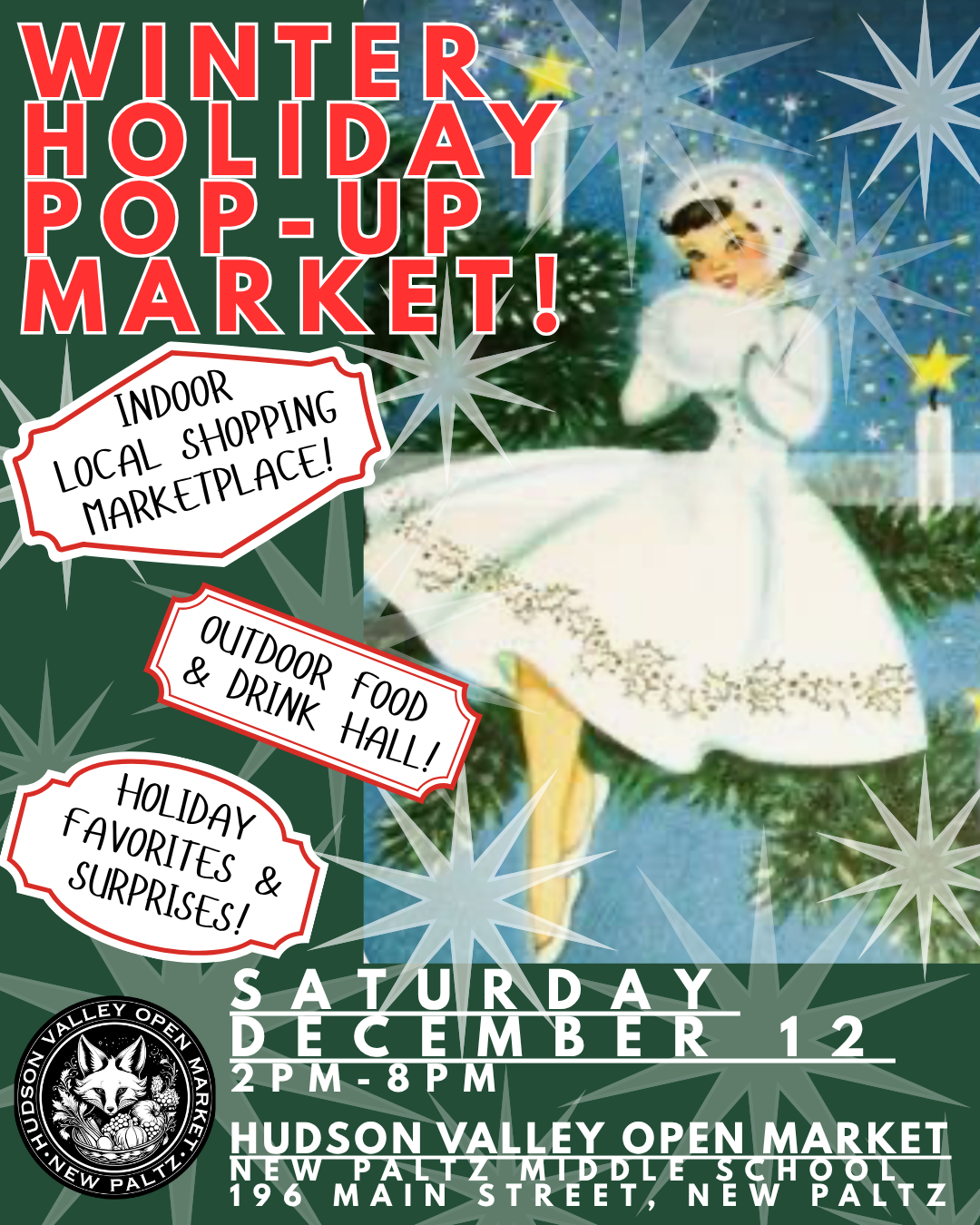 WINTER HOLIDAY POP-UP MARKET!