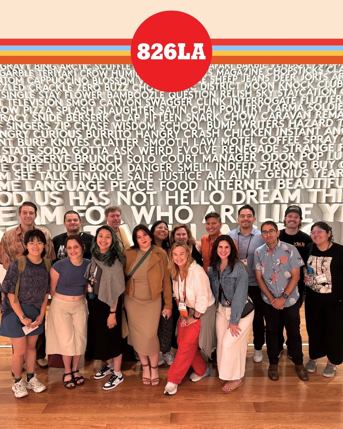 826LA just returned from Washington, DC, where all nine 826 chapters gathered for our annual Staff Development Conference hosted by @826national! 

We spent the week learning from one another, sharing ideas, and finding new ways to grow together in s