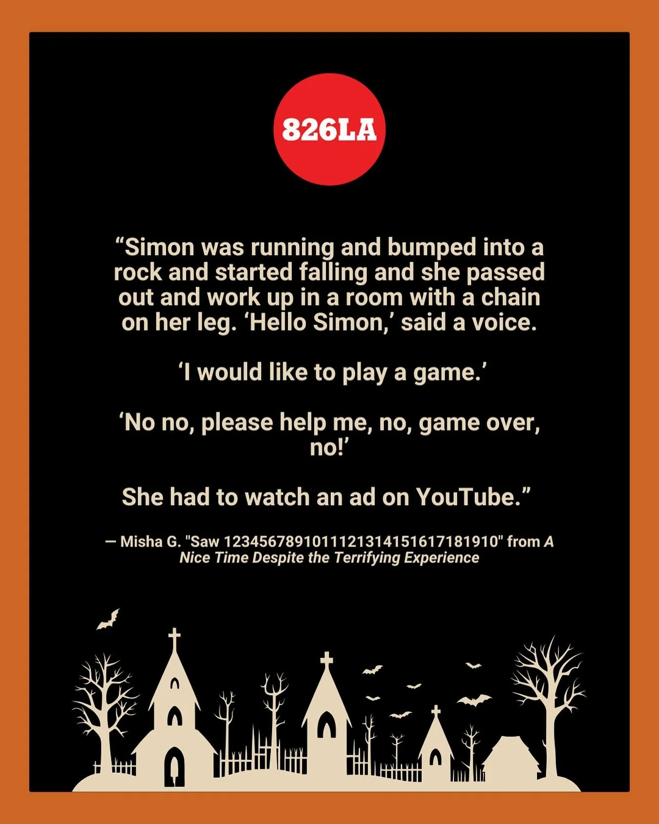 It&rsquo;s officially October and we agree with our student Misha G. &mdash; there really is nothing scarier than a YouTube ad 😩!