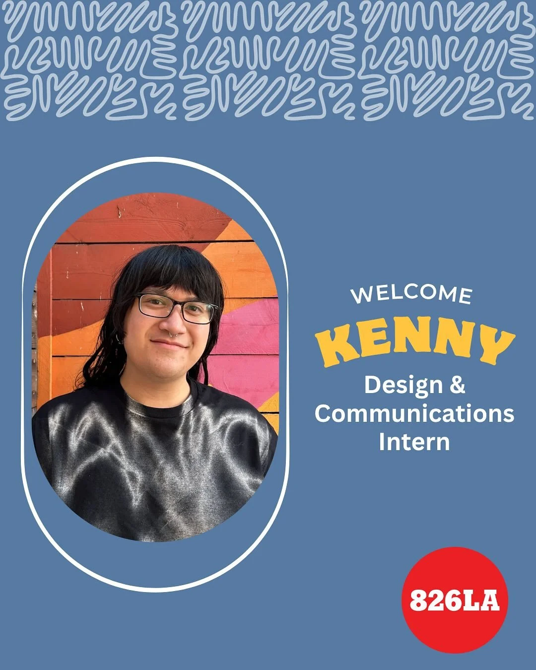 We&rsquo;re so excited to welcome our LACDAC interns Kenny &amp; Alexa!

Kenny Cosme grew up in sunny Santa Clarita, California. As a lover of nostalgia, Kenny incorporates treasured memories of the past into their design work today. Currently, they 