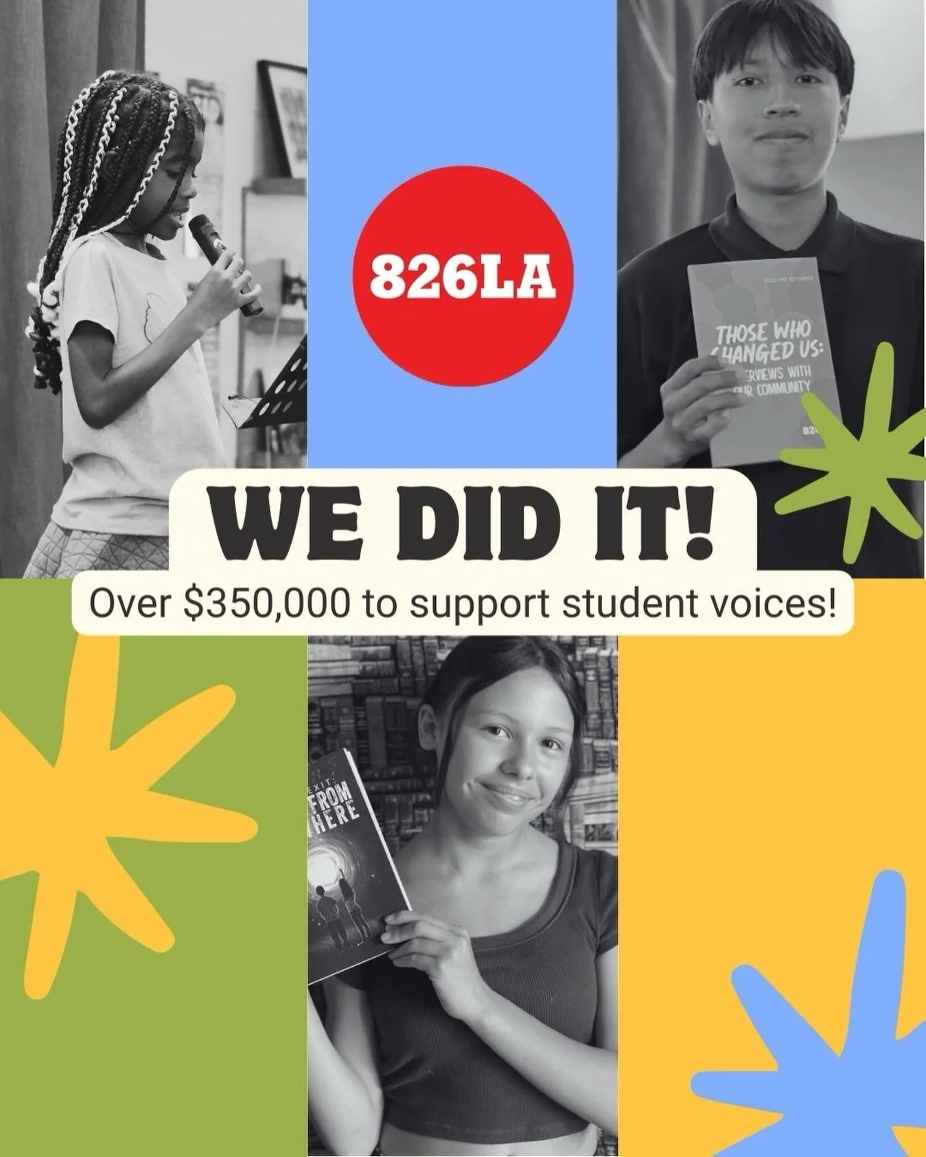 We did it &mdash; with your help! Because of the incredible generosity from our supporters, we raised over our $350,000 goal for our end-of-year campaign! Thank you for believing in this work ❤️