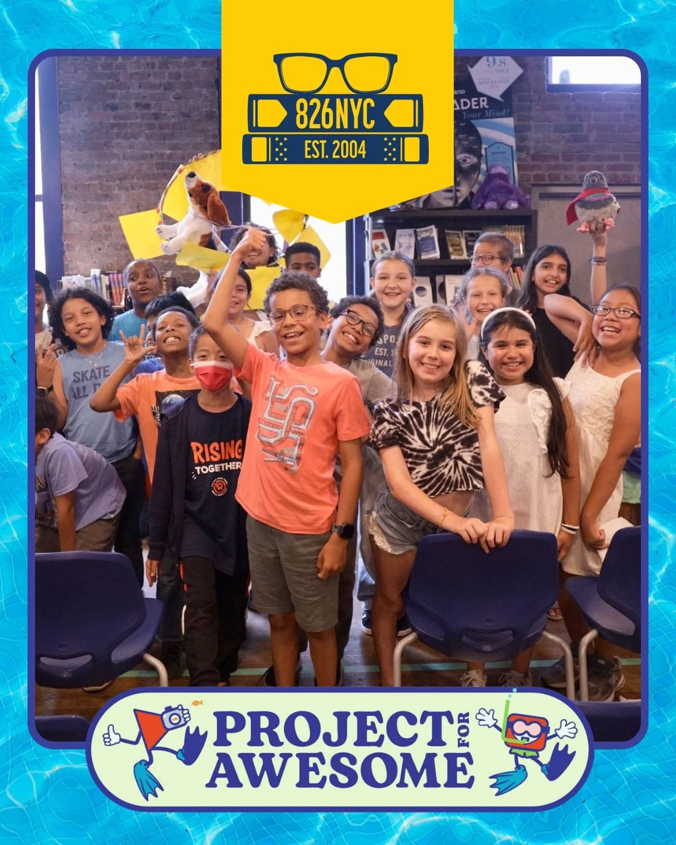 Join me in voting for @826NYC in this year&rsquo;s @projectforawesome ! Your votes will help students across New York City receive important grant funds in their journey to becoming published authors. 

Cast your vote via the link in my bio!