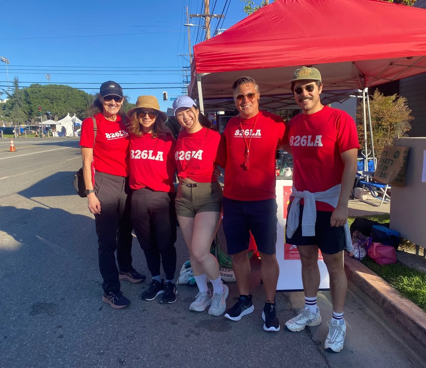 Huge shoutout to our incredible LA Marathon runners who hit the pavement in support of 826LA. Every mile you ran helps bring more writing, creativity, and confidence to young authors across Los Angeles. We&rsquo;re so grateful for your continued dedi