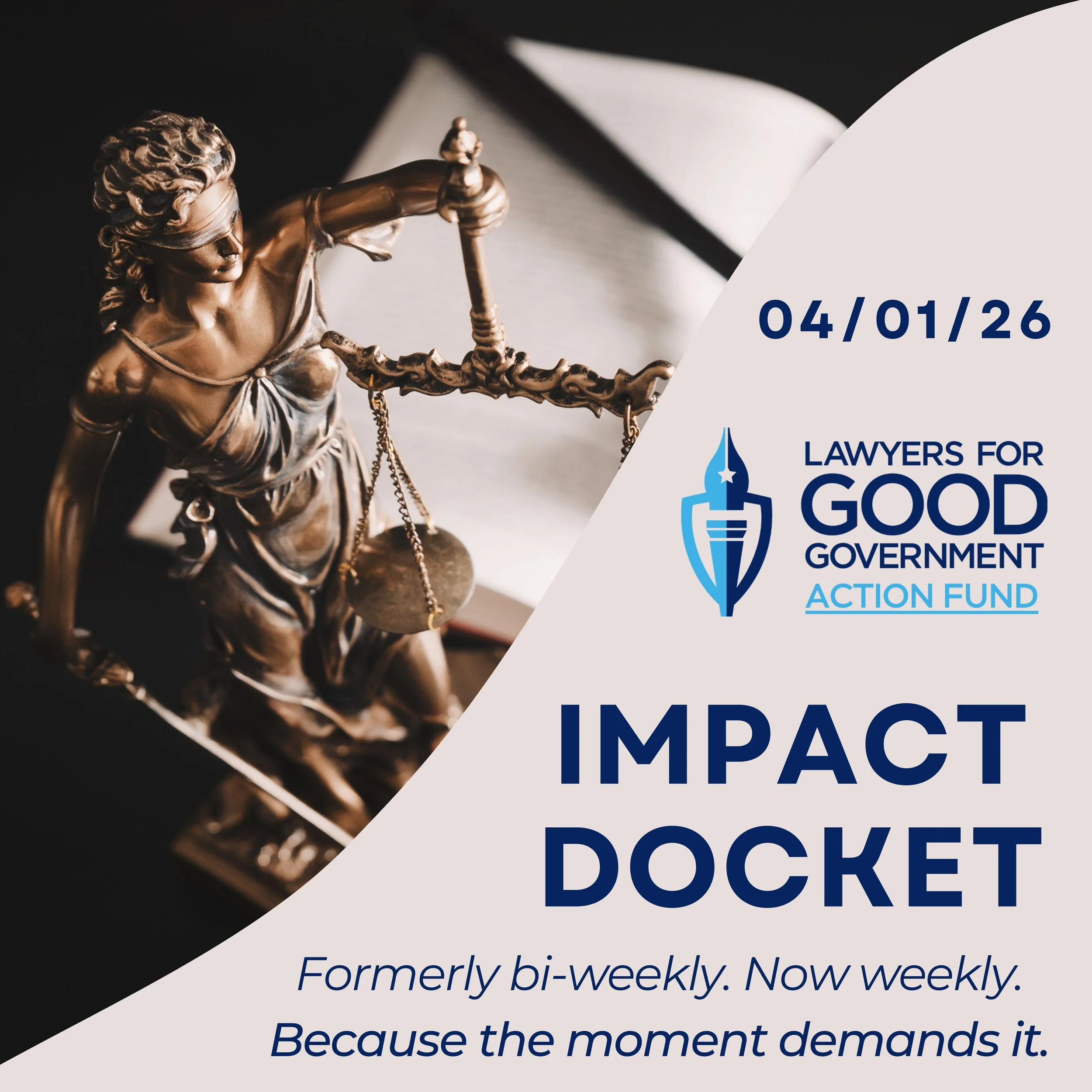 Impact Docket – 04/01/26