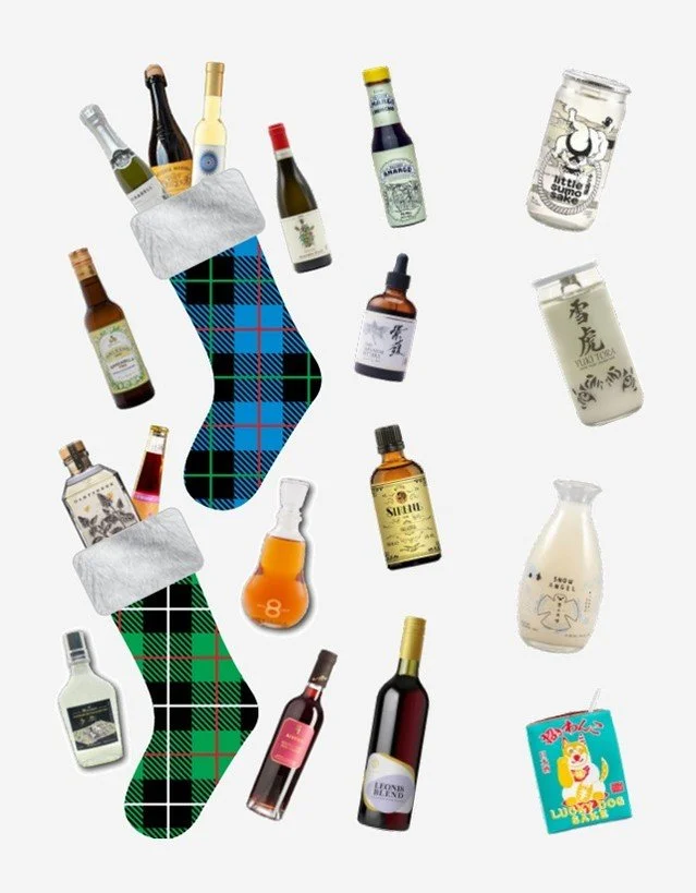 Get your Stocking Stuffers! 
Small Format Selections from The Wine Company

TINY BUBBLES 
Blu Prosecco 200ML 
Mirabello Prosecco 187ML 
LaTransa Prosecco 187ML 
LaTransa Rose Prosecco 187ML 
Chiarli Lambrusco Vecchia Modena 375ML 

SWEET &amp; FORTIF