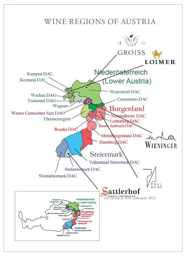 🔔 TRADE TASTING ALERT! 🔔 
Vineyard Brands Austrian Education Seminar &amp; Portfolio Tasting

Please join as we welcome our Austrian winemakers to Minnesota 
PAUL ACHS | LOIMER | SATTLERHOF | INGRID GROISS | WIENINGER

Tuesday March 3rd - Learn mor