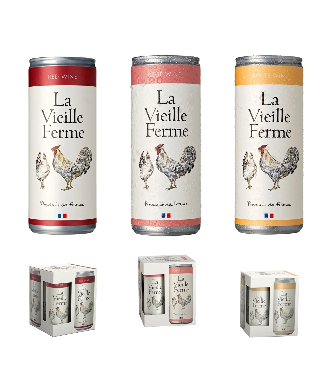 La Vieille Ferme &hellip; now comes in cans?!
That&rsquo;s right! The #1 French brand in the US, including the #1 SELLING Ros&eacute; from anyplace, with high acclaim by all who taste them, is now available in 250ml cans!

The Perrin family search fo