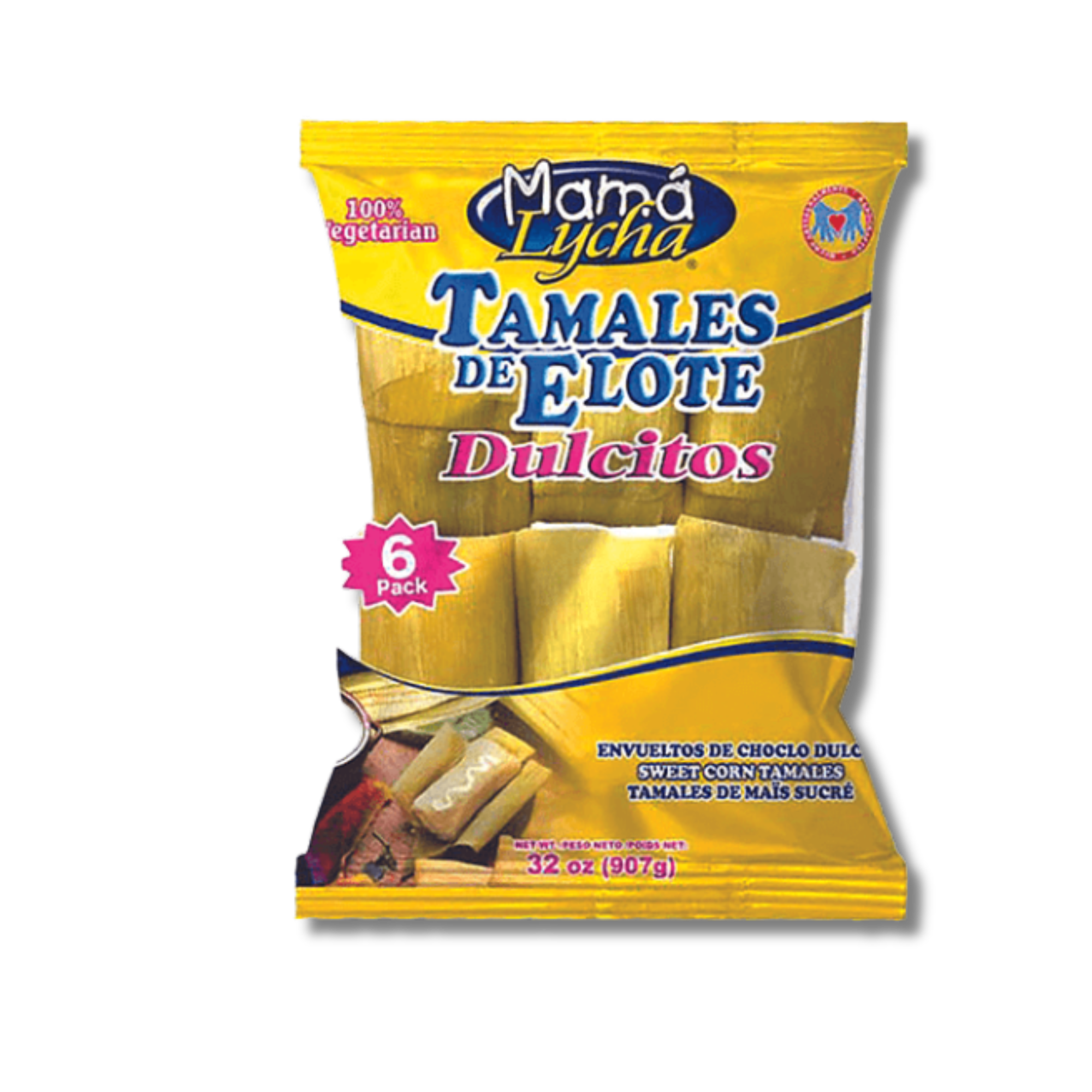 Mama Lycha Tamales Dulcitos 6pk