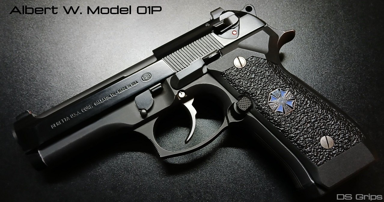 Albert W. Model 01P Beretta grips