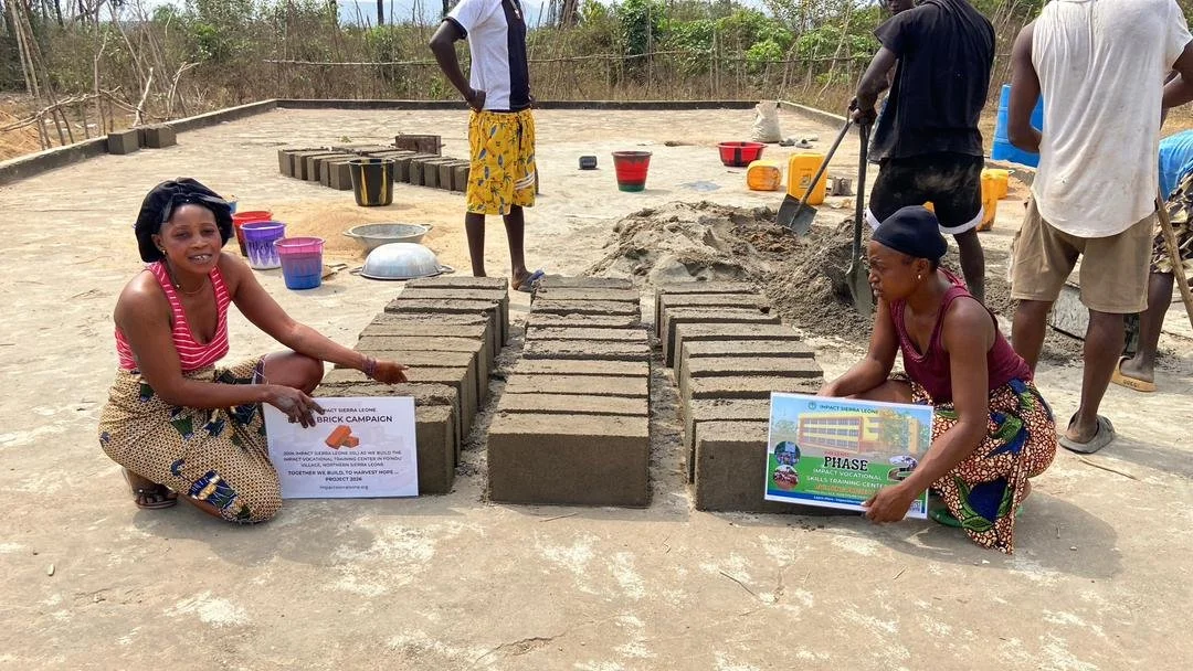 Together We Build to Harvest Hope…Project 2026: The Impact Vocational Skills Training Center in Foindu Village, Northern Sierra Leone.