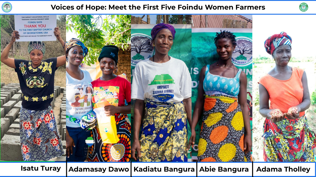 A Voice of Hope. A Voice That Matters. Meet the Women of The ISL, Women’s Agribusiness Collective — Foindu women farmers.