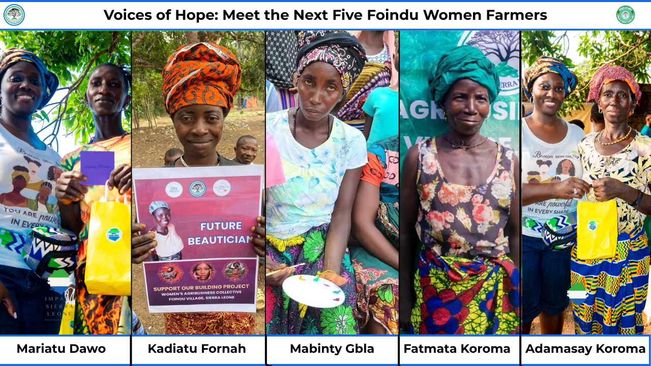 A Voice of Hope. A Voice That Matters. Meet the Women of The ISL, Women’s Agribusiness Collective — Foindu women farmers.