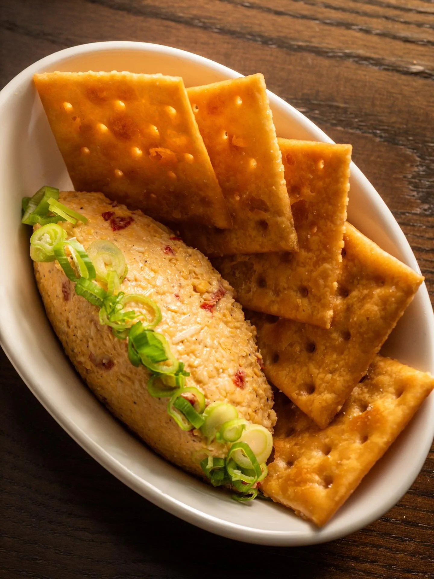 the happy hour line up: 5 - 6pm daily.

$16 burger &amp; fries
$10 any dip w/ bread
$2 oysters
$10 select cocktails &amp; wine pours