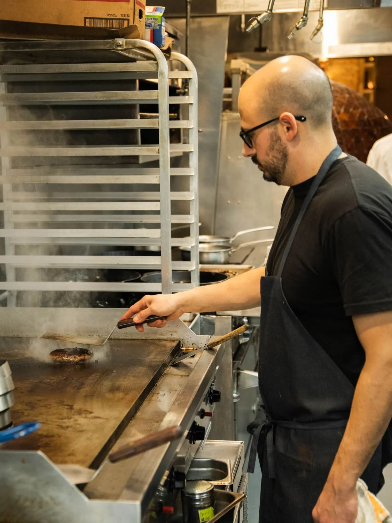 @zjengel doin&rsquo; what he does best.

 comment below your favorite dish!