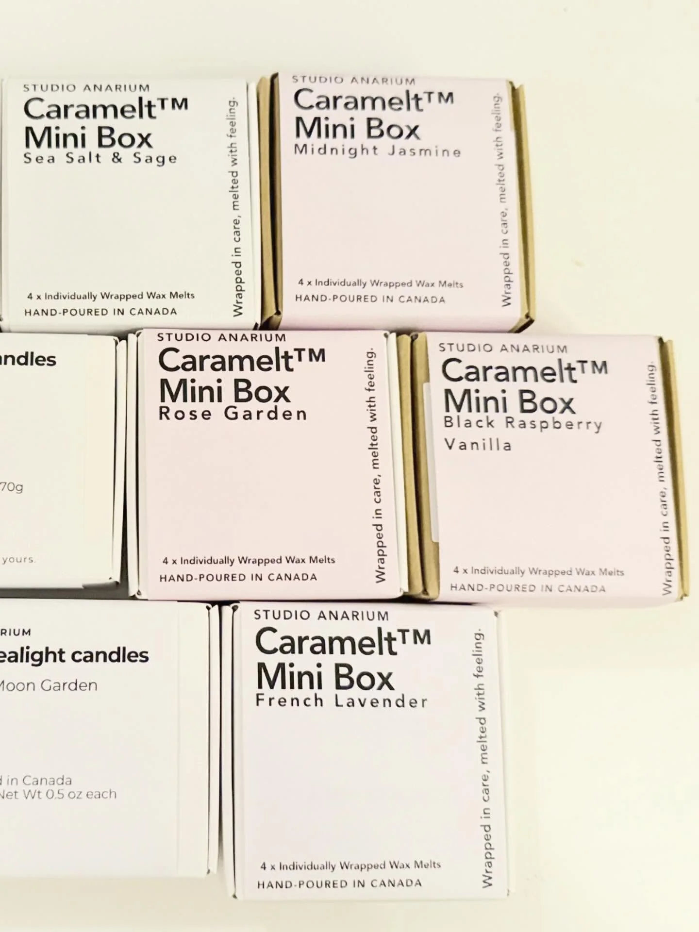Find your scent. Keep your moment.

Caramelt&trade; Mini Boxes are perfect for
trying new fragrances or gifting a small, thoughtful ritual.

Which one would you choose? 

#anarium